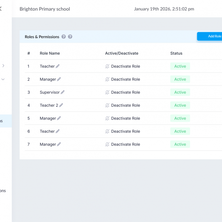 Role-based Workflows